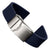 ZULUDIVER 400 (MK II) Italian Rubber Watch Strap - Dark Blue