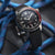 ZULUDIVER Seacroft Waffle FKM Rubber Dive Watch Strap (MkII) - Black