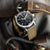 ZULUDIVER Croyde 2 Piece Canvas Quick-Release Watch Strap - Grey