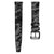 Tropical Style Camo Rubber Watch Strap - Grey