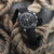 Vintage Tropical Style FKM Rubber Watch Strap - Black