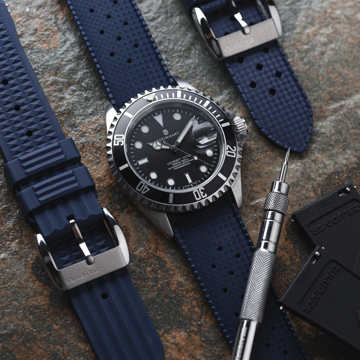 Rubber Watch Straps - ZULUDIVER