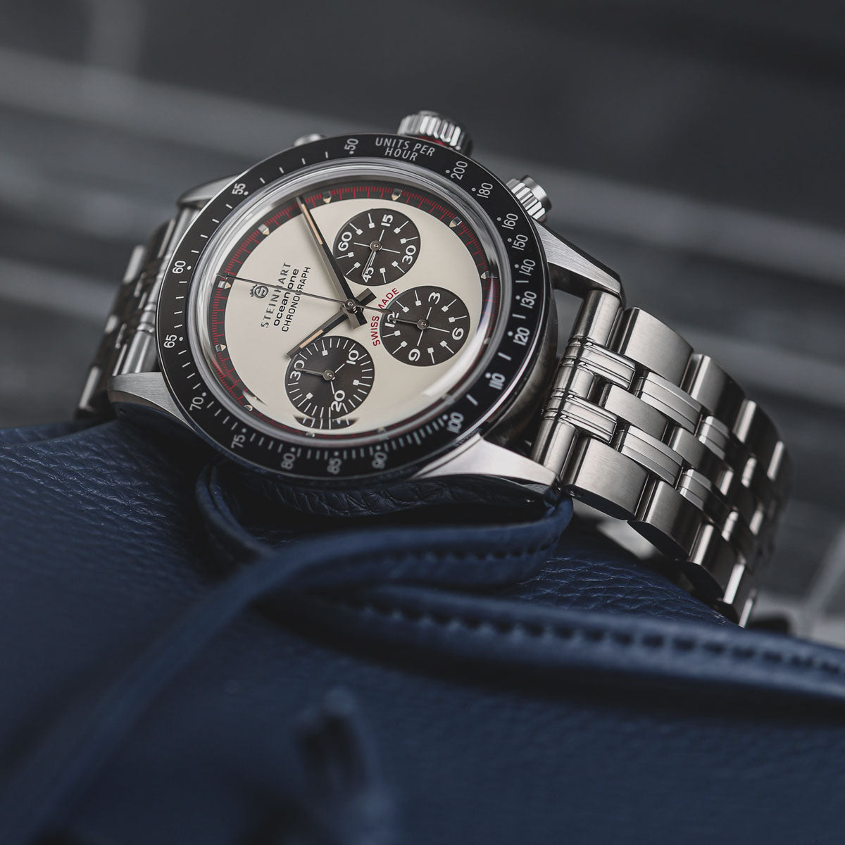 Seabrook Solid Stainless Steel Diver's Watch Strap