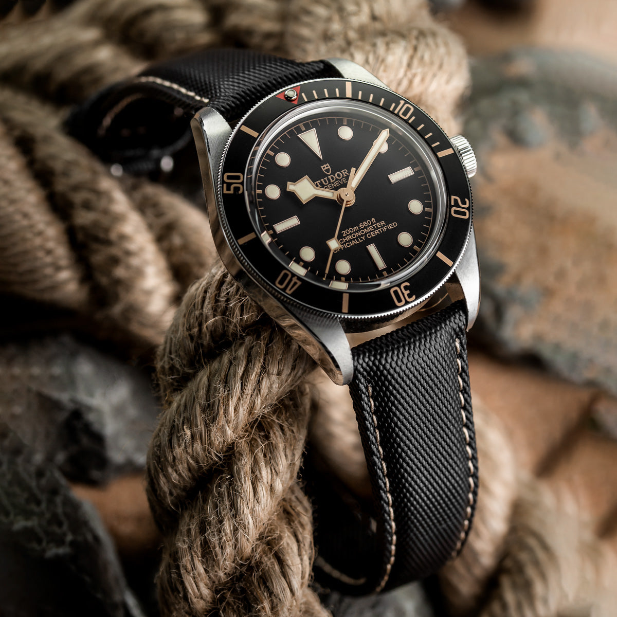 Black Lizard Watch Strap, Order Here