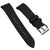 Zennor FKM Rubber Waterproof Watch Strap - Black