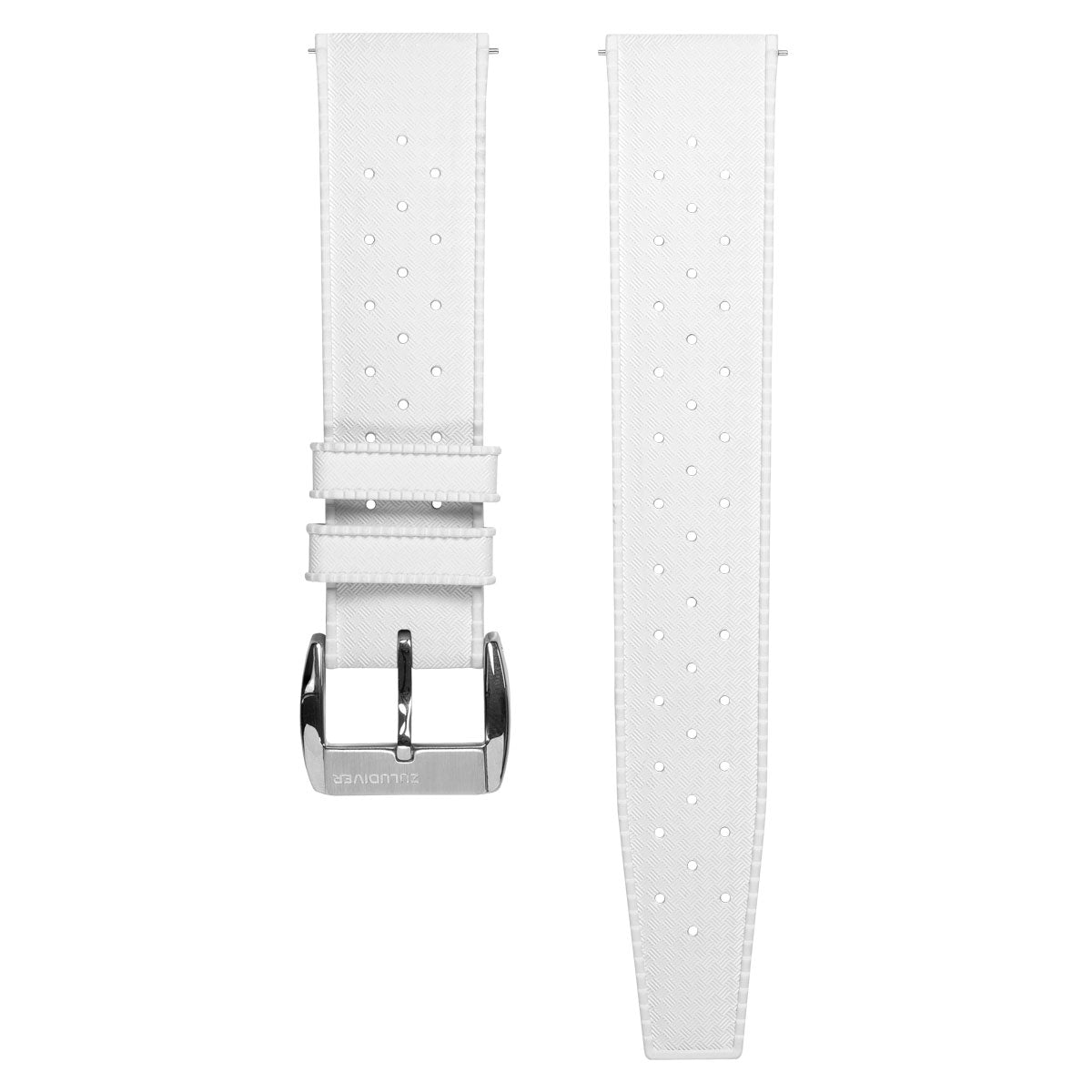 PRIMRIA® Blanc Mix 2-piece Quick-Release nylon watch straps / watch bands -  PRIMRIA Watch Bands & Straps