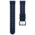 Seacroft Waffle FKM Rubber Dive Watch Strap - Navy Blue