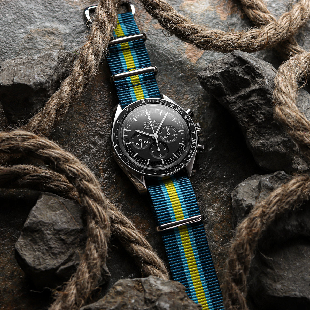 Surfers Against Sewage Military Nylon Watch Strap - 20mm - additional image 2