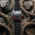 324 Carbon Fibre Pattern Rubber Watch Strap 22mm