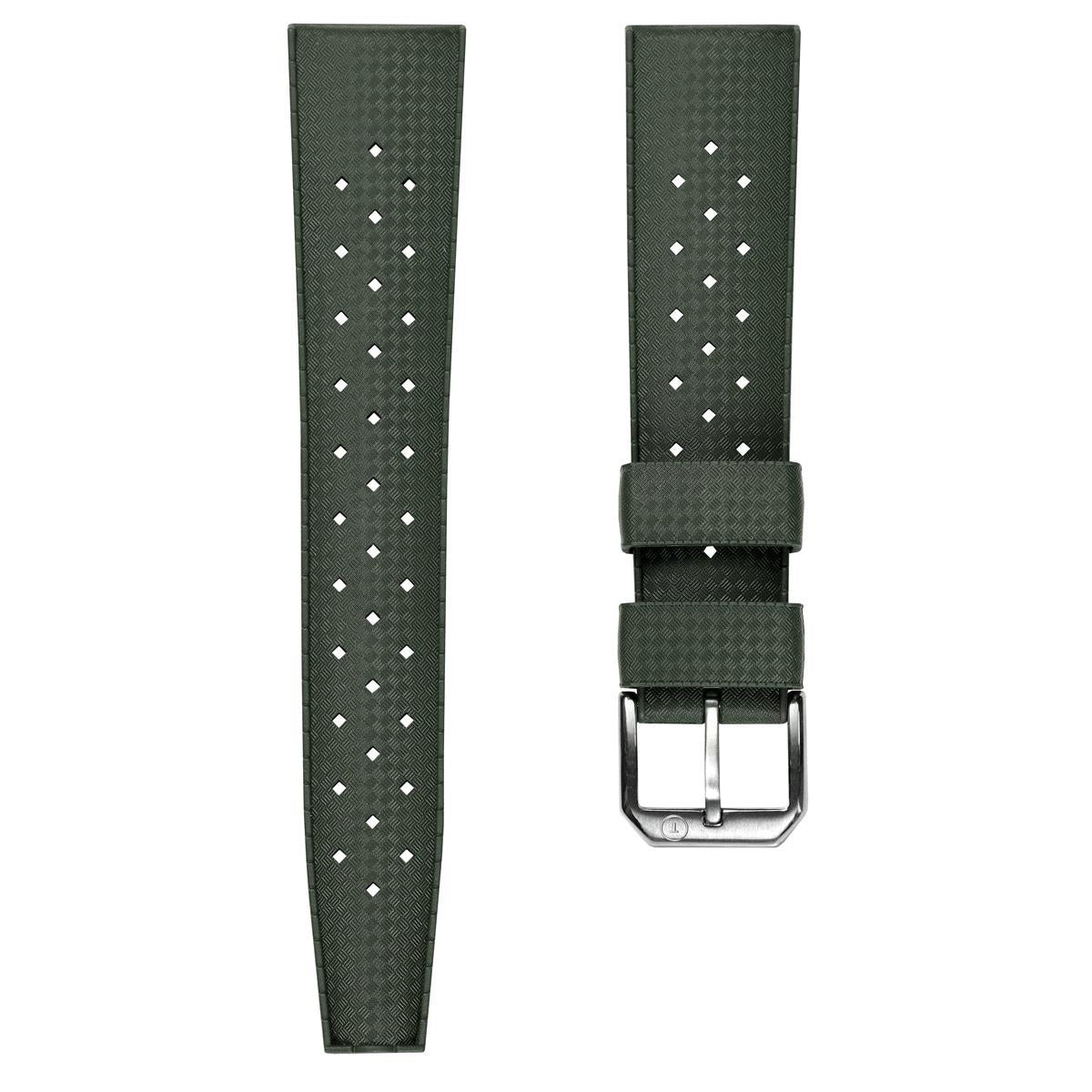 Original TROPIC® Dive Watch Strap - Army Green