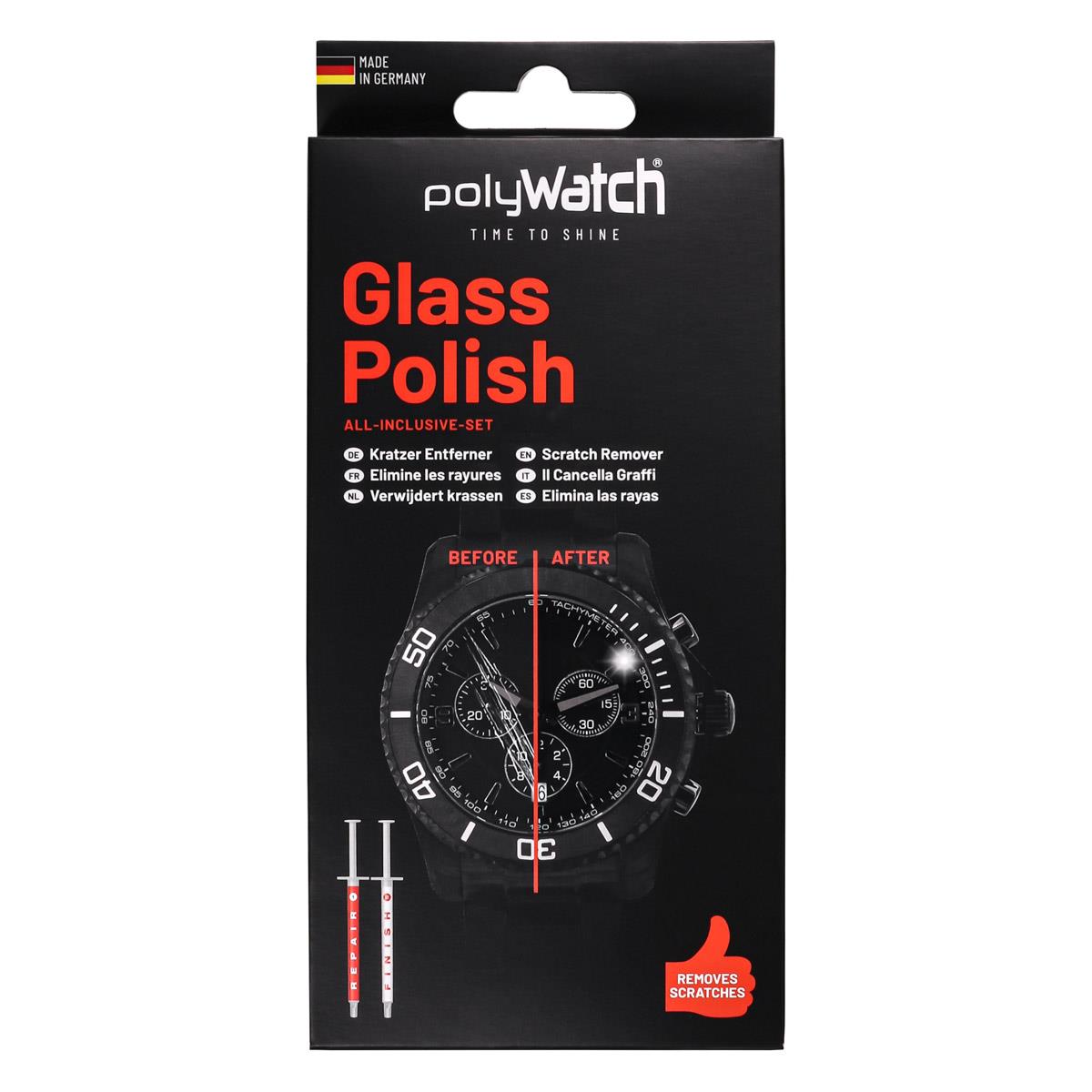 ZULUDIVER Polywatch Glass Polish
