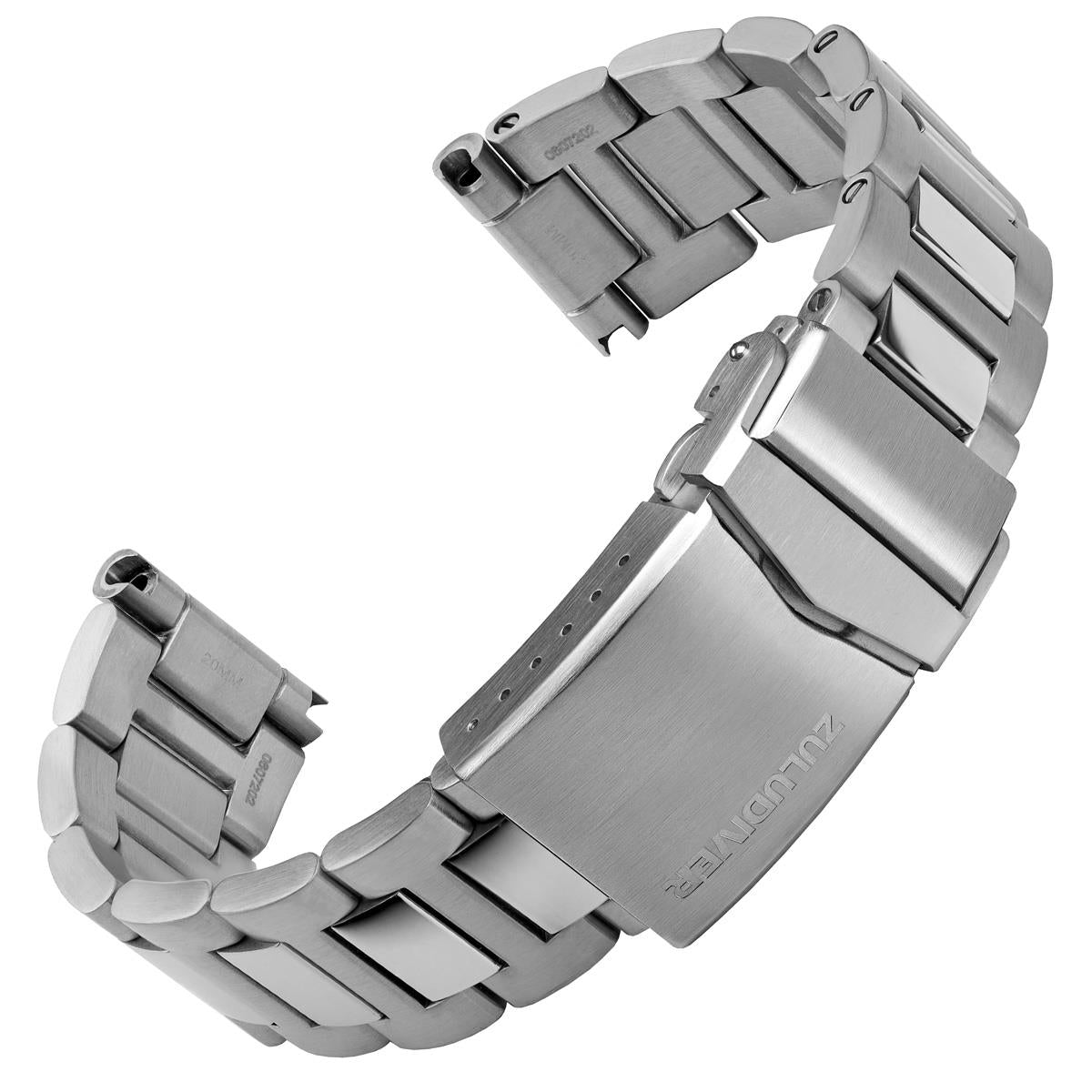 Langstone Steel Diver's Watch Strap