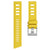 ISOfrane Rubber Strap with RS Buckle - Yellow